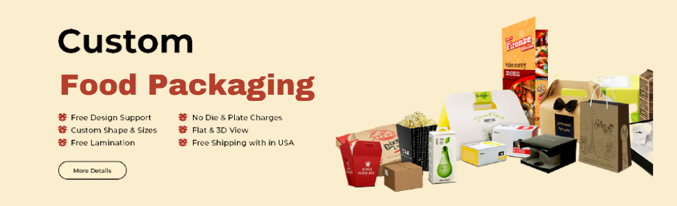 Custom Food Packaging with Numerous Shapes and Size